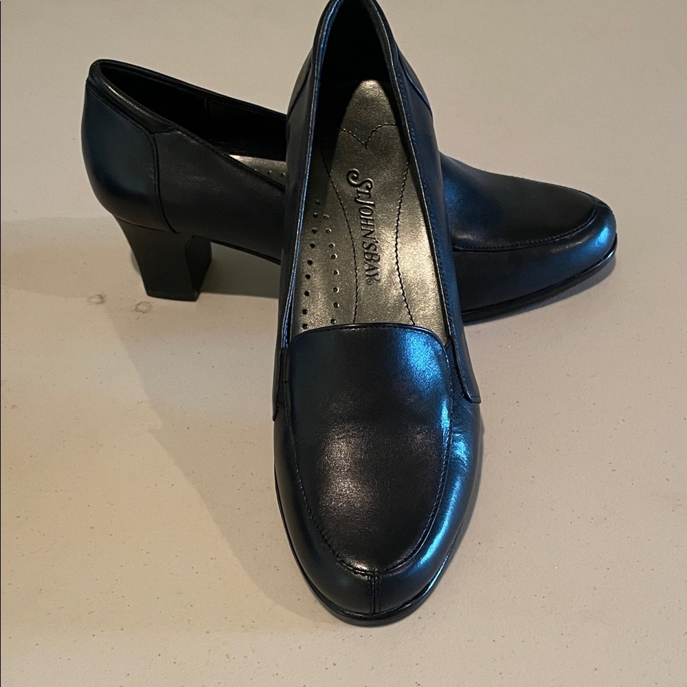 St. John's Bay Black Loafers
